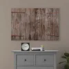 Clearance Bricoflor Deko Bild Mit Scheune Beiges Wandbild Mit Holz Motiv Im Landhausstil Leinwandbild Rustikal In 120 X 80 Cm Für Küche