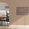 Bricoflor Deko Wandbild In Bruchstein Optik Beige Leinwandbild Mit 3D Effekt Mauer Bild Auf Leinwand Für Küche Und Badezimmer