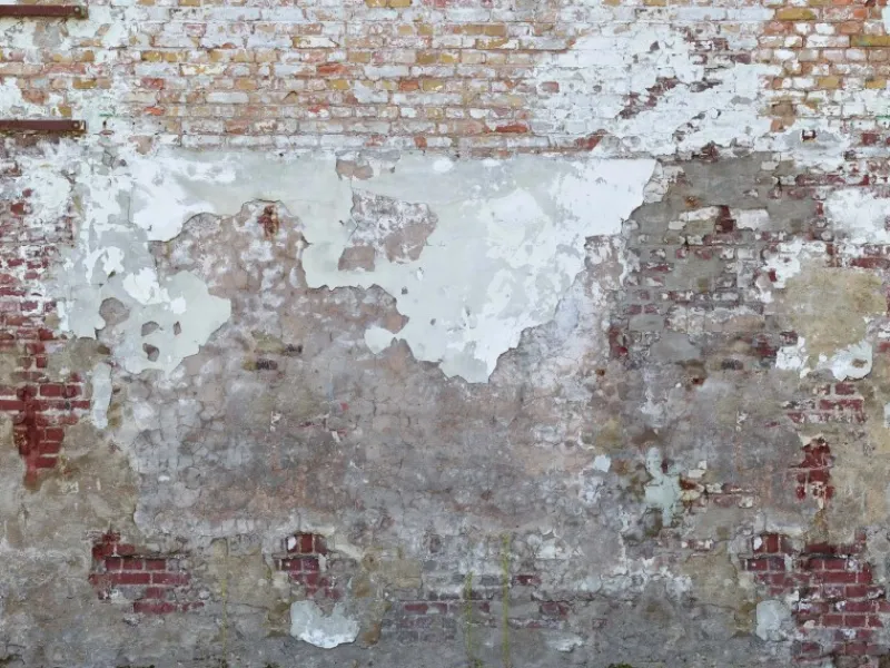 Bricoflor Fototapete Alte Mauer Motiv 3D Tapete In Steinoptik Für Wohnzimmer Und Schlafzimmer Vlies Steintapete Realistisch