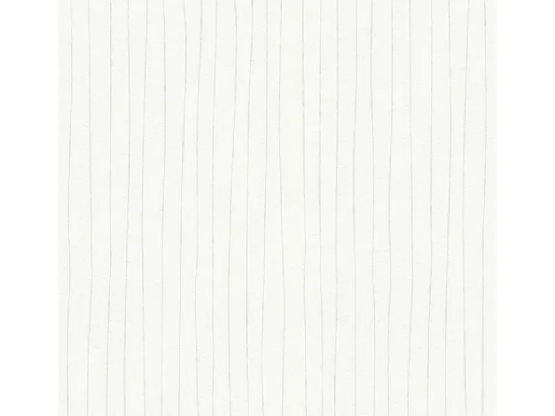 Outlet Bricoflor Gestreifte Vliestapete überstreichbar Weiße Tapete Dünne Linien Schlicht Zum überstreichen Uni Wandtapete Gemustert für Büro