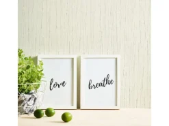 Bricoflor Glitzer Tapete Dezent Gestreifte Vliestapete in Weiß mit Silber Glitzer Effekt Elegante Vlies Glitzertapete mit Vinyl für Schlafzimmer