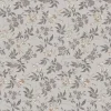 Online Bricoflor Landhausstil Tapete Für Küche Und Schlafzimmer Graue Vliestapete Floral Vintage Blumentapete Hellgrau Mit Ranken