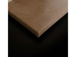 Bricoflor Leinwandbild Beige Abstrakt Modernes Wandbild Für Wohnzimmer Und Flur Beton Leinwand Mit 3D Effekt In 120 X 80 Cm