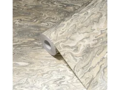 Bricoflor Marmor Tapete Elegant Vlies Mustertapete In Creme Beige Grau Vliestapete Ideal Für Wohnzimmer Und Schlafzimmer