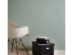 Bricoflor Pastell Tapete Moderne Vlies Küchentapete Hellblau Abwaschbar Einfarbige Vliestapete in Pastellfarben Schlicht für Bad und Kinderzimmer