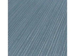 Bricoflor Schlichte Tapete Taubenblau Silber Moderne Vliestapete mit Linien Ideal für Wohnzimmer und Schlafzimmer