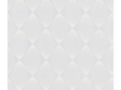 Online Bricoflor Tapete Weiß überstreichbar Retro Tapete mit Muster Ideal für Wohnzimmer und Küche Vliestapete zum überstreichen