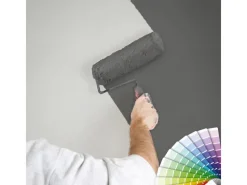 Sale Bricoflor Uni Vliestapete mit Struktur überstreichbare Tapete Hell Ideal für Arbeitszimmer und Küche Einfarbige Vlies Strukturtapete zum überstreichen