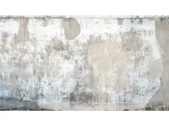 Bricoflor Vlies Fototapete mit Alte Mauer Vliestapete in Betonoptik im Loft Style für Wohnzimmer und Flur Vlies Betontapete in Grau Weiß