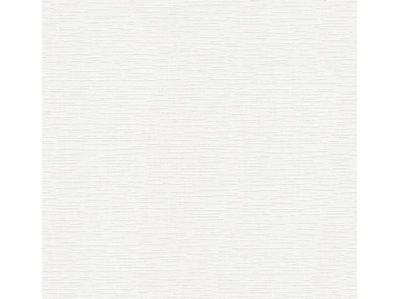 Discount Bricoflor Vlies Strukturtapete in Weiß Wohnzimmer und Büro Tapete mit Vinyl Struktur überstreichbar Einfarbige Weiße Vliestapete zum überstreichen