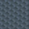 Online Bricoflor Vliestapete Blau mit Muster 3D Tapete Geometrisch Ideal für Büro und Schlafzimmer Grafische Mustertapete Dunkelblau