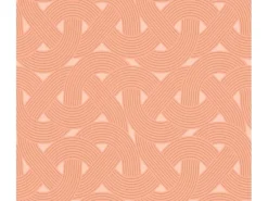 Bricoflor Vliestapete In Apricot Gold Elegante Tapete Im 20Er Jahre Stil Mit Metallic Effekt Vlies Mustertapete Für Schlafzimmer