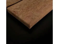 Sale Bricoflor Wandbild Rustikal Braun Leinwandbild In Holzoptik 90 X 60 Cm Bild Mit Eiche Im Landhausstil Ideal Für Wohnzimmer