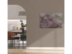 Best Bricoflor Wandbilder Altrosa Grau Aquarell Bild Abstrakt Für Jugendzimmer Und Schlafzimmer Deko Leinwandbild In 90 X 60 Cm