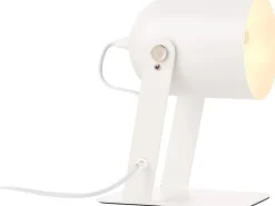 Brilliant Tischlampe Yan E27 Weiß 29 cm