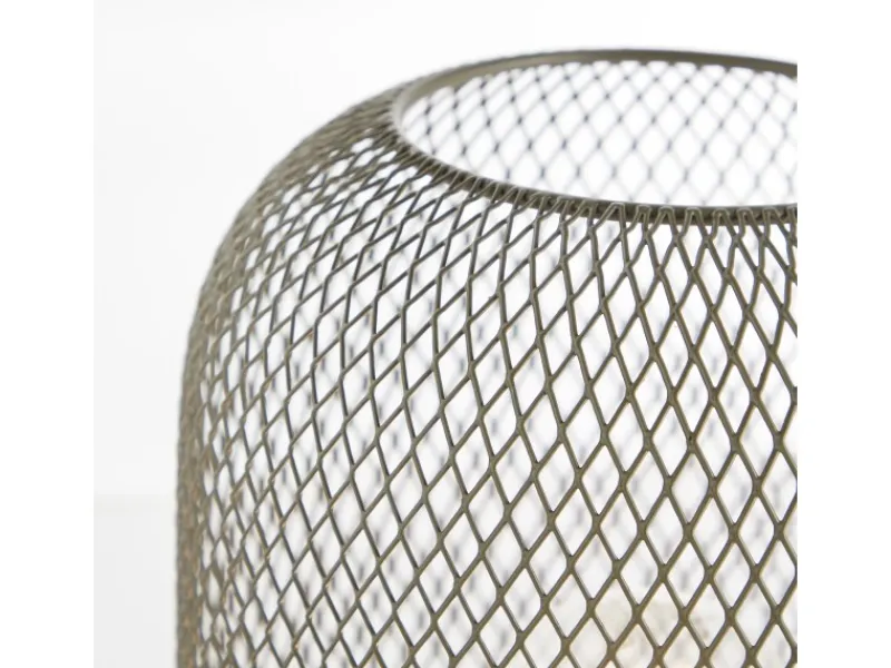 Brilliant Tischleuchte Giada 26,5 cm x 16 cm x 16 cm Oliv Grün FSC®