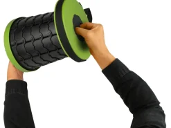 CALIMA Campinghocker Faltbar Höhenverstellbar ø 25 cm