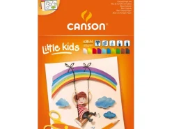 Online CANSON Kids Farbiges Zeichenpapier Glatt A4 10 verschiedene Farben 10 Blatt