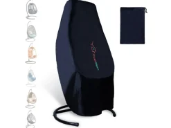 CCLIFE Hängesessel Abdeckung 190x145cm Schutzhülle für Hängesessel Winddicht UV Beständiges
