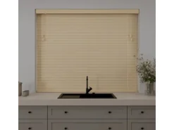 Cocoon Home Concepts Holz Jalousien 210 x 175 50mm Lamellen Naturel