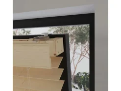 Cocoon Home Concepts Holz Jalousien 90 x 130 50mm Lamellen Naturel