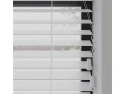 Cocoon Home Concepts Holz Jalousien 120 x 130 50mm Lamellen Weiß