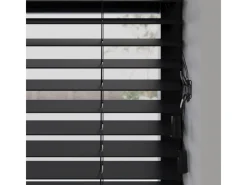 Cocoon Home Concepts Holz Jalousien 60 x 175 50mm Lamellen Schwarz