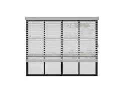 Cocoon Home Concepts Holz Jalousien 230 x 175 50mm Lamellen Weiß