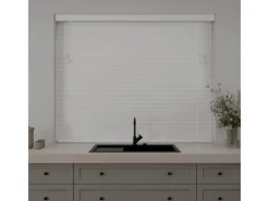 Cocoon Home Concepts Holz Jalousien 230 x 175 50mm Lamellen Weiß