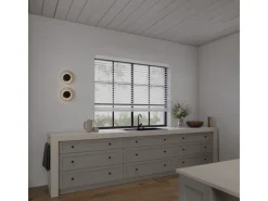 Online Cocoon Home Concepts Holz Jalousien 140 x 130 50mm Lamellen Weiß