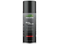 Hot COLORS Sprühlack 400ml Schwarz Matt Ral 9005 Tiefschwarz Matt