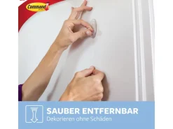 Outlet Command Haken-Set Mittelgroß Transparent 6 Stück