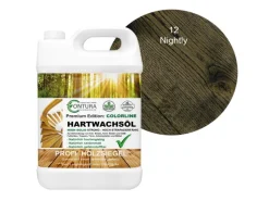 Sale CONTURA Hartwachsöl Colorline FARBIG Fußbodenöl Parkettöl Möbelöl Holzöl 2,5 Liter 12 Nightly