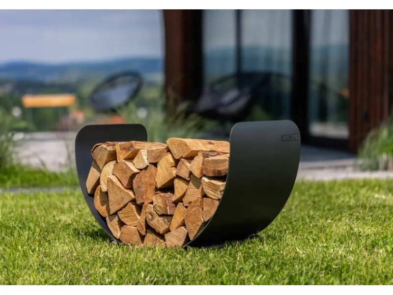 Clearance CookKing Kaminholzregal Turyn 70 36x70x45cm