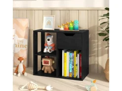 Costway Bücherregal Holz 60 x 30 x 53 cm