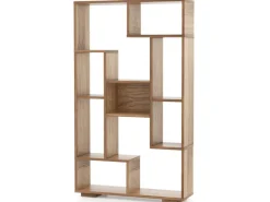 Costway Bücherregal mit 9 Fächern Standregal 120cm