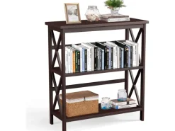 Costway Konsolentisch Holz 79 x 32 x 86 cm