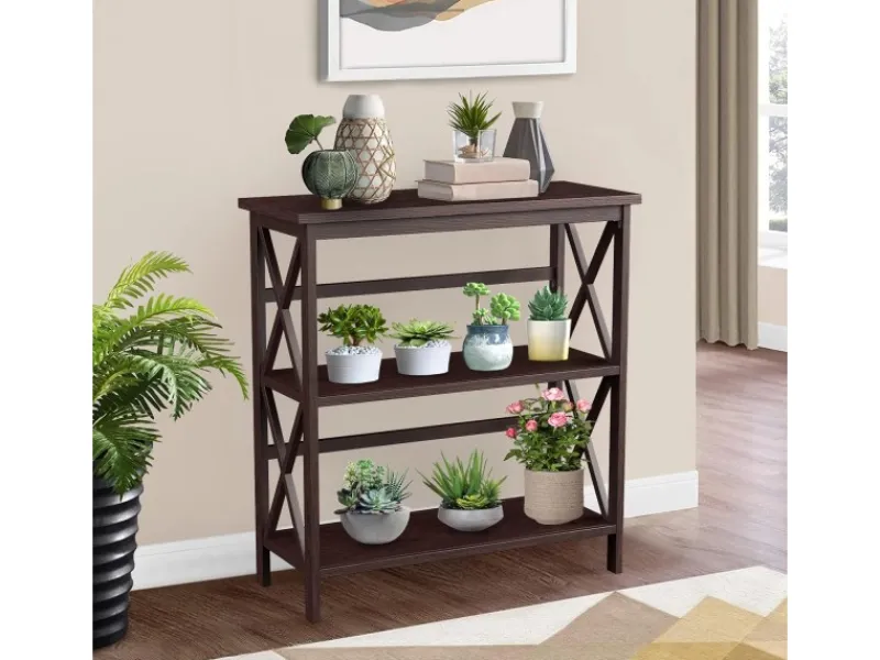 Costway Konsolentisch Holz 79 x 32 x 86 cm