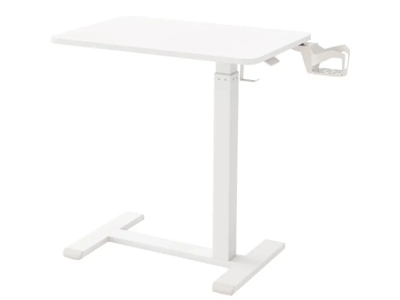 Costway Pflegetisch mit Rollen Betttisch Krankentisch