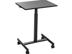 Outlet Costway Stehpult Höhenverstellbar Steh-Sitz Schreibtisch 65 x 48 cm