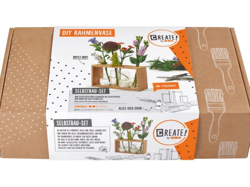 Hot CREATE! by OBI DIY Rahmenvase