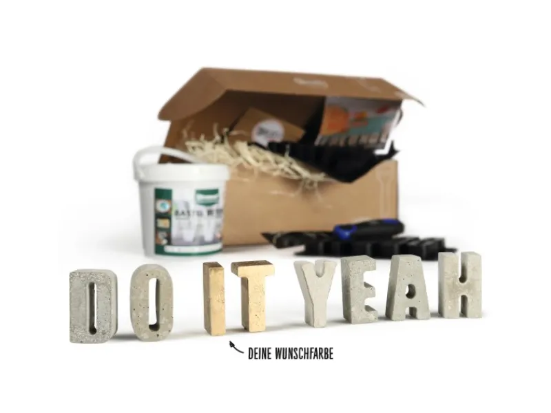 CREATE! by OBI DIY Betonbuchstaben & -zahlen