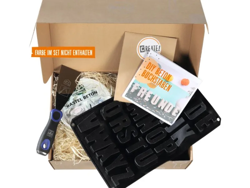 CREATE! by OBI DIY Betonbuchstaben & -zahlen