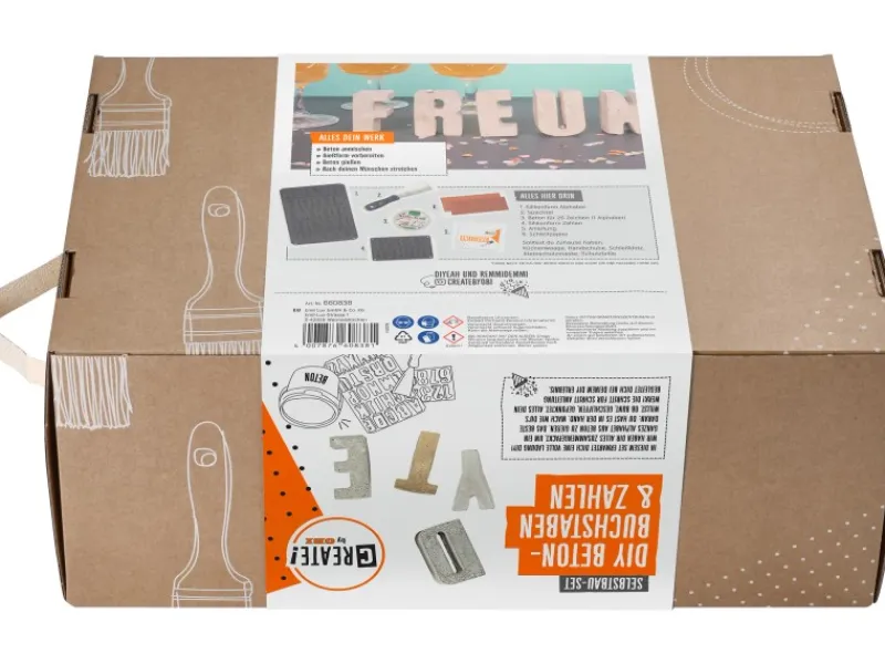 CREATE! by OBI DIY Betonbuchstaben & -zahlen
