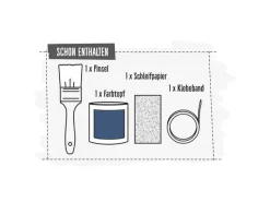 CREATE! by OBI DIY Farb-Set Tinte Blau 125 ml