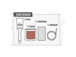 CREATE! by OBI DIY Farb-Set Lachsrosa 125 ml