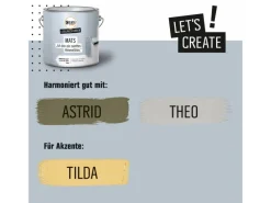 CREATE! by OBI Lieblingsfarben Wandfarbe Mats matt 2,5 l Himmelblau