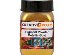 Sale CreativEpoxy Pigment Pulver für Epoxidharz 40 g Gold Metallic