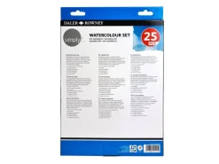 Outlet Daler Rowney Simply Aquarellfarbenset sortierte Farben 25 teilig