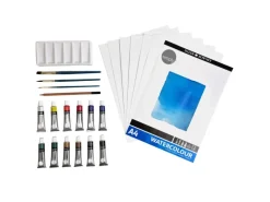 Outlet Daler Rowney Simply Aquarellfarbenset sortierte Farben 25 teilig